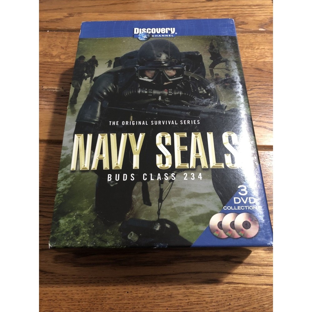 Navy Seals: Buds Class 234 Discovery Channel Series DVD 3 Disk Parts 1-6